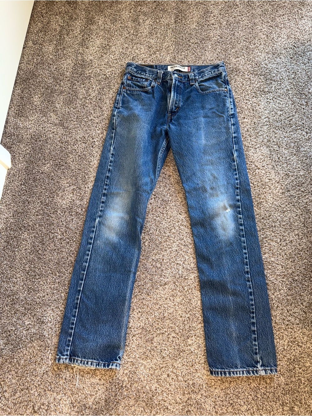 Levi’s 505 Men's Blue Straight-Leg Jeans